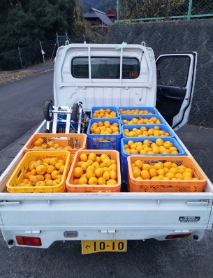 原料としてゆずを加工し、農家さんへ還元